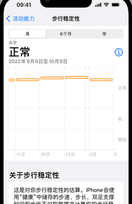 集宁iPhone手机维修如何在iPhone开启'步行稳定性通知'