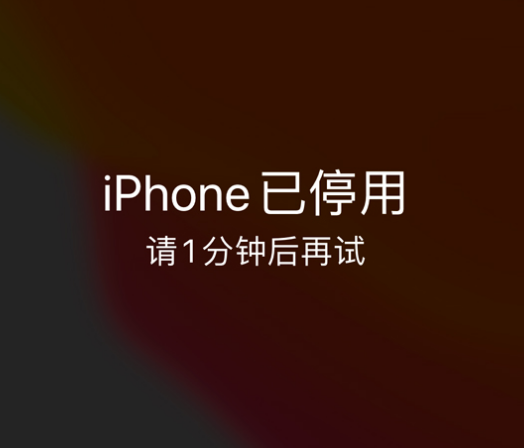 集宁苹果手机维修分享:iPhone 显示“不可用”或“已停用”怎么办？还能保留数据吗？ 